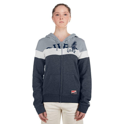 CHICAGO CUBS NEW ERA WOMEN'S 1914 THROWBACK FULL ZIP HOODIE