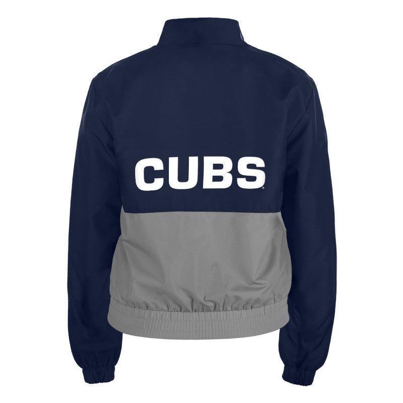 CHICAGO CUBS NEW ERA WOMEN'S 1914 THROWBACK FULL ZIP JACKET