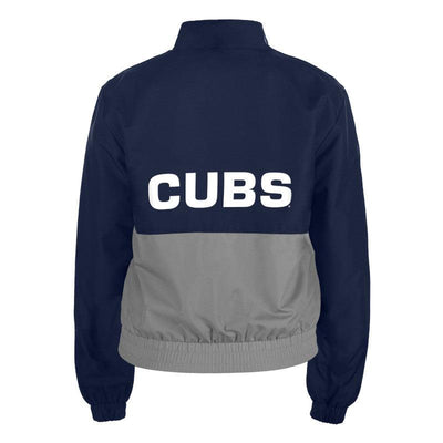 CHICAGO CUBS NEW ERA WOMEN'S 1914 THROWBACK FULL ZIP JACKET
