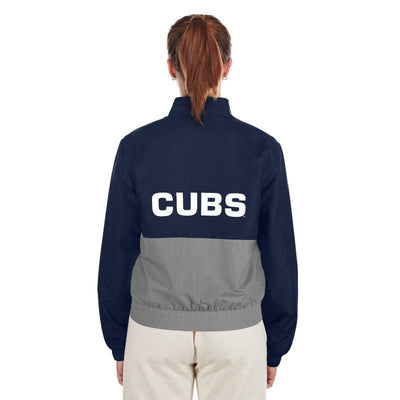 CHICAGO CUBS NEW ERA WOMEN'S 1914 THROWBACK FULL ZIP JACKET