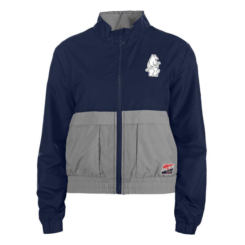 CHICAGO CUBS NEW ERA WOMEN'S 1914 THROWBACK FULL ZIP JACKET