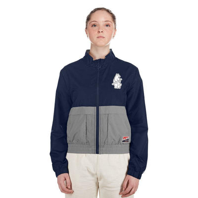 CHICAGO CUBS NEW ERA WOMEN'S 1914 THROWBACK FULL ZIP JACKET