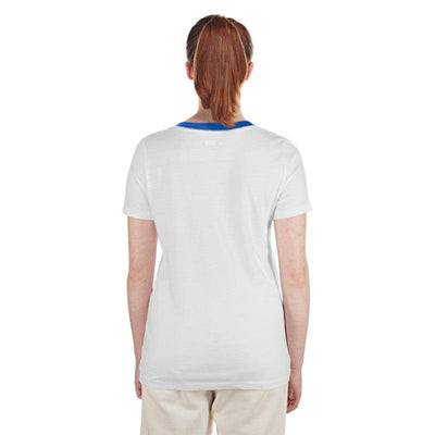 CHICAGO CUBS NEW ERA WOMEN'S GAMEDAY WHITE TEE