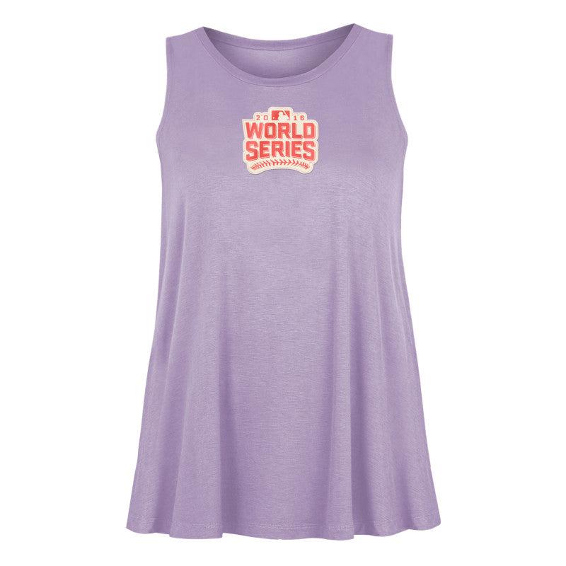 CHICAGO CUBS NEW ERA WOMEN'S PURPLE AND ORANGE COLOR PACK TANK