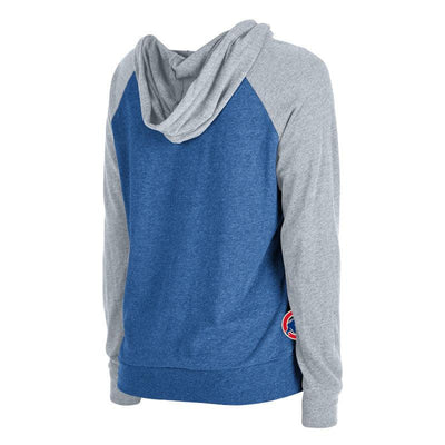CHICAGO CUBS NEW ERA WOMEN'S WALKING BEAR THROWBACK HOODIE