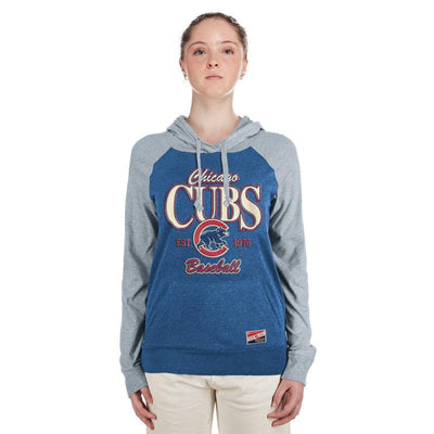 CHICAGO CUBS NEW ERA WOMEN'S WALKING BEAR THROWBACK HOODIE