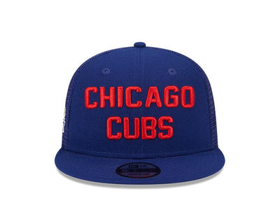 CHICAGO CUBS NEW ERA WORD STACK NAVY SNAPBACK CAP