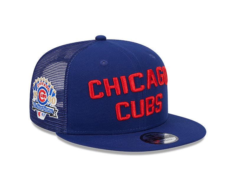 CHICAGO CUBS NEW ERA WORD STACK NAVY SNAPBACK CAP