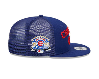 CHICAGO CUBS NEW ERA WORD STACK NAVY SNAPBACK CAP