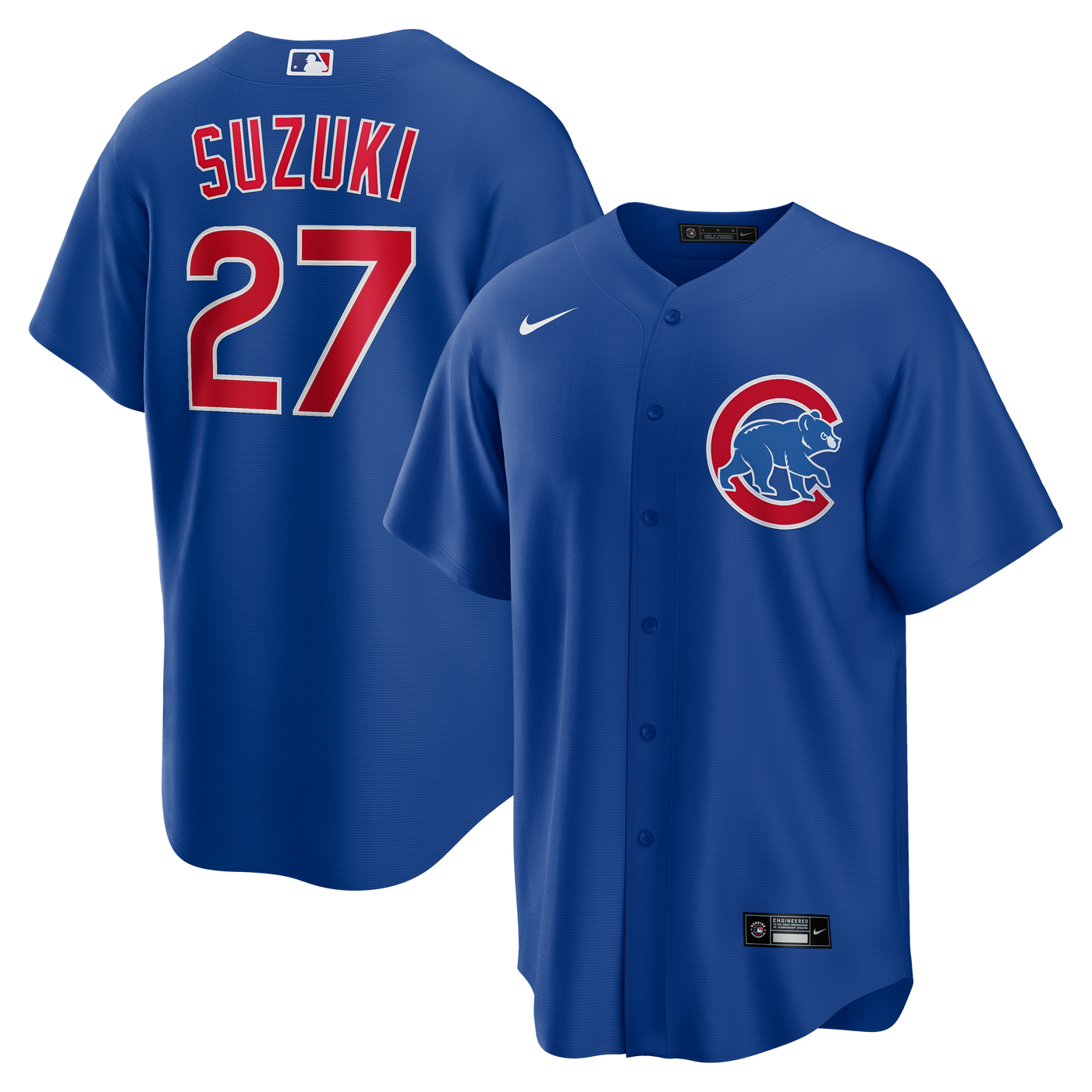 cubs jersey back