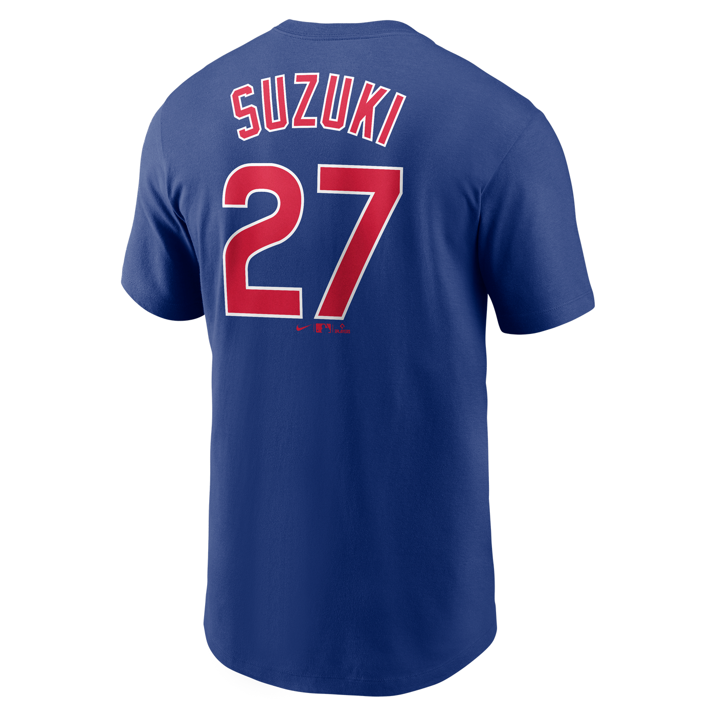 CHICAGO CUBS NIKE MEN'S SEIYA SUZUKI NAME AND NUMBER TEE