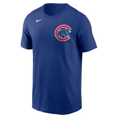 CHICAGO CUBS NIKE MEN'S SEIYA SUZUKI NAME AND NUMBER TEE