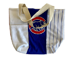 CHICAGO CUBS REFRIED TOTE BAG - Ivy Shop