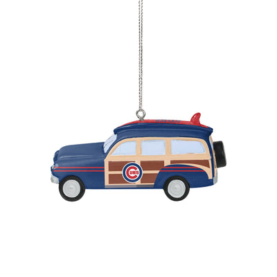 CHICAGO CUBS FOCO STATION WAGON ORNAMENT