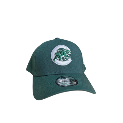 CHICAGO CUBS  NEW ERA WALKING BEAR GREEN 39THIRTY CAP