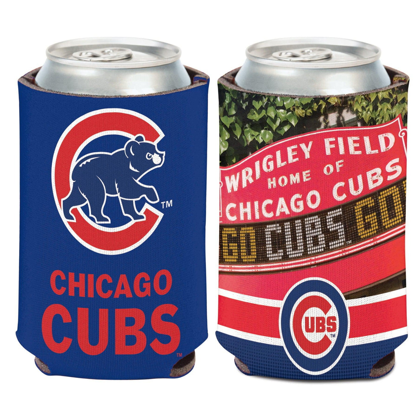CHICAGO CUBS WINCRAFT WALKING BEAR MARQUEE KOOZIE