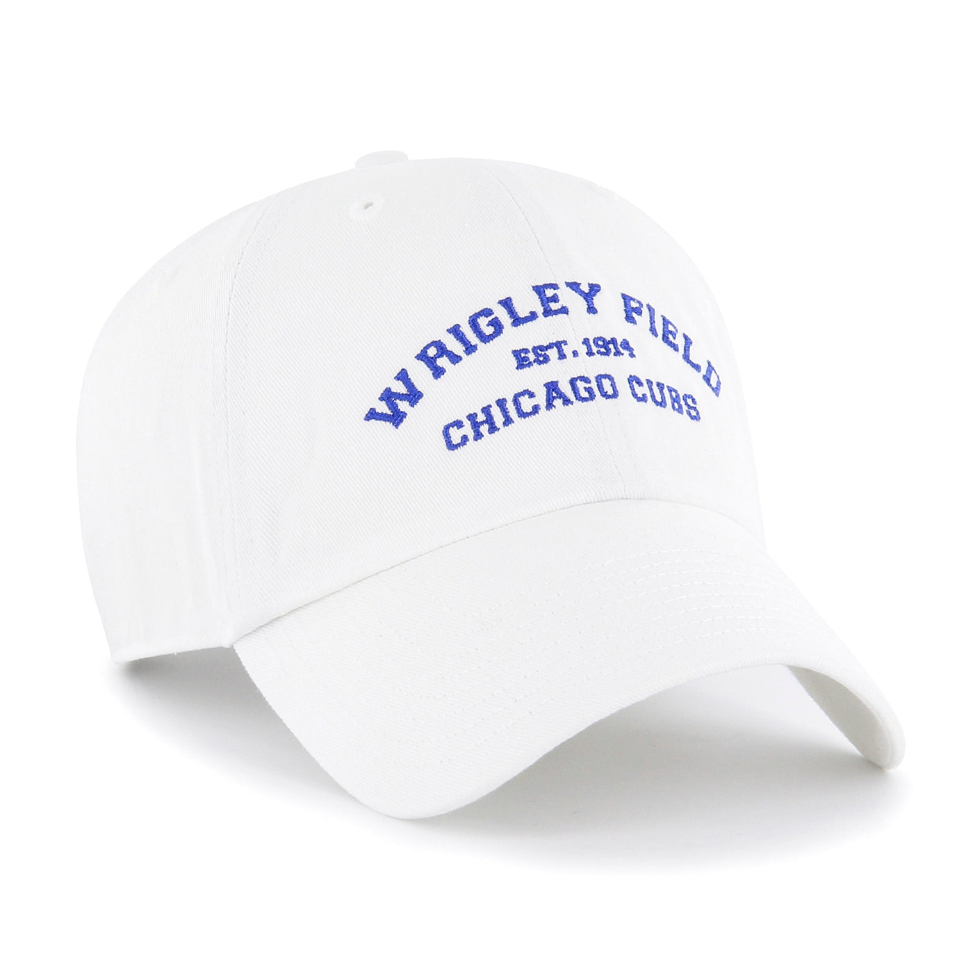 WRIGLEY FIELD 47 BRAND WHITE ADJUSTABLE CAP