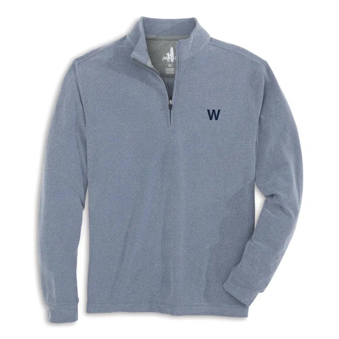 CHICAGO CUBS JOHNNIE-O MEN'S W COLLECTION BRADY QUARTER ZIP