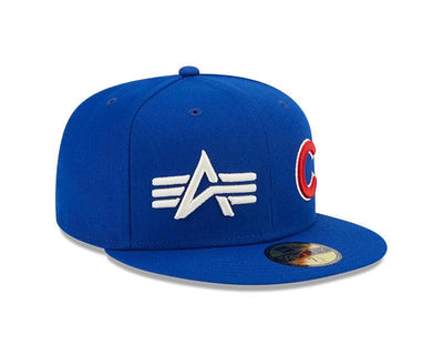 CHICAGO CUBS X ALPHA INDUSTRIES 2023 NEW ERA 59FIFTY FITTED CAP