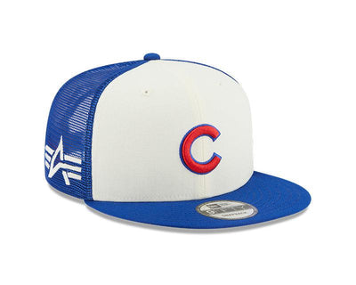 CHICAGO CUBS X ALPHA INDUSTRIES 2023 NEW ERA 9FIFTY ADJUSTABLE CAP