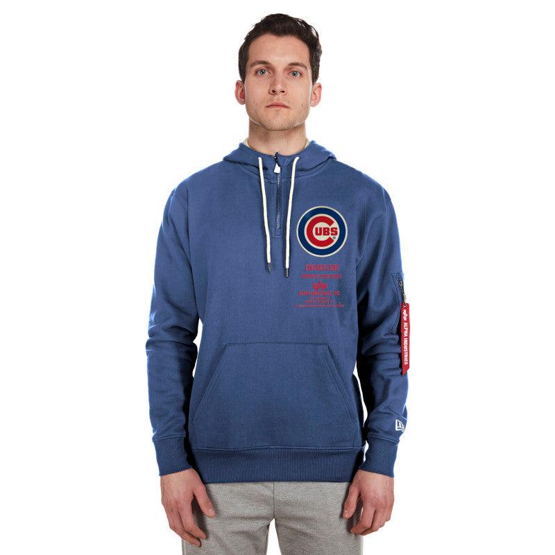 CHICAGO CUBS X ALPHA INDUSTRIES 2023 NEW ERA MEN'S HOODIE