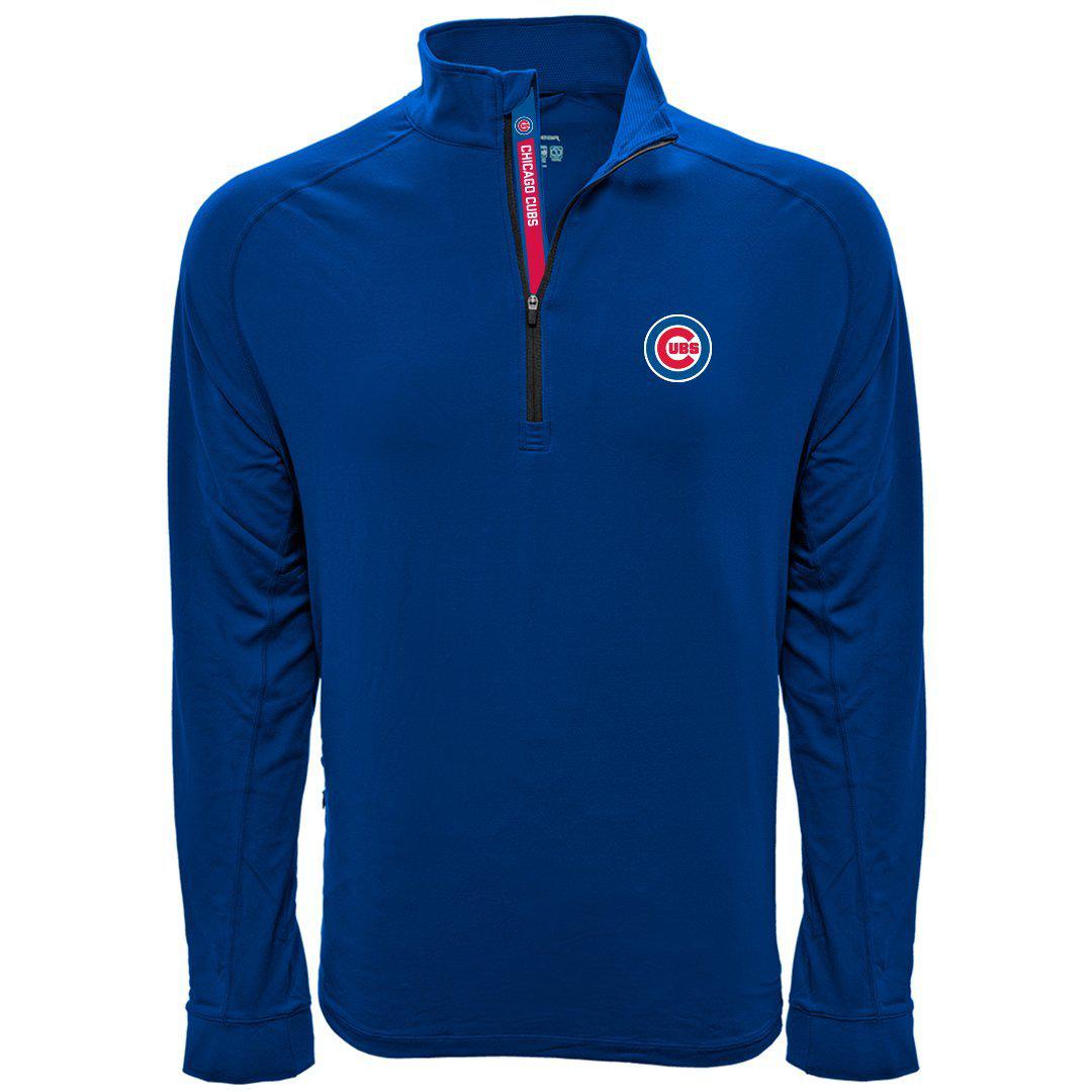PEAK CHICAGO CUBS HALF ZIP PULLOVER - Ivy Shop