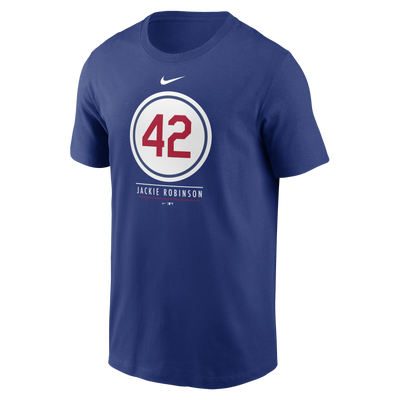 CHICAGO CUBS NIKE MEN'S JACKIE ROBINSON RETIRED BLUE TEE