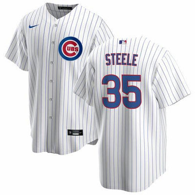 REPLICA CHICAGO CUBS JUSTIN STEELE JERSEY - HOME - Ivy Shop