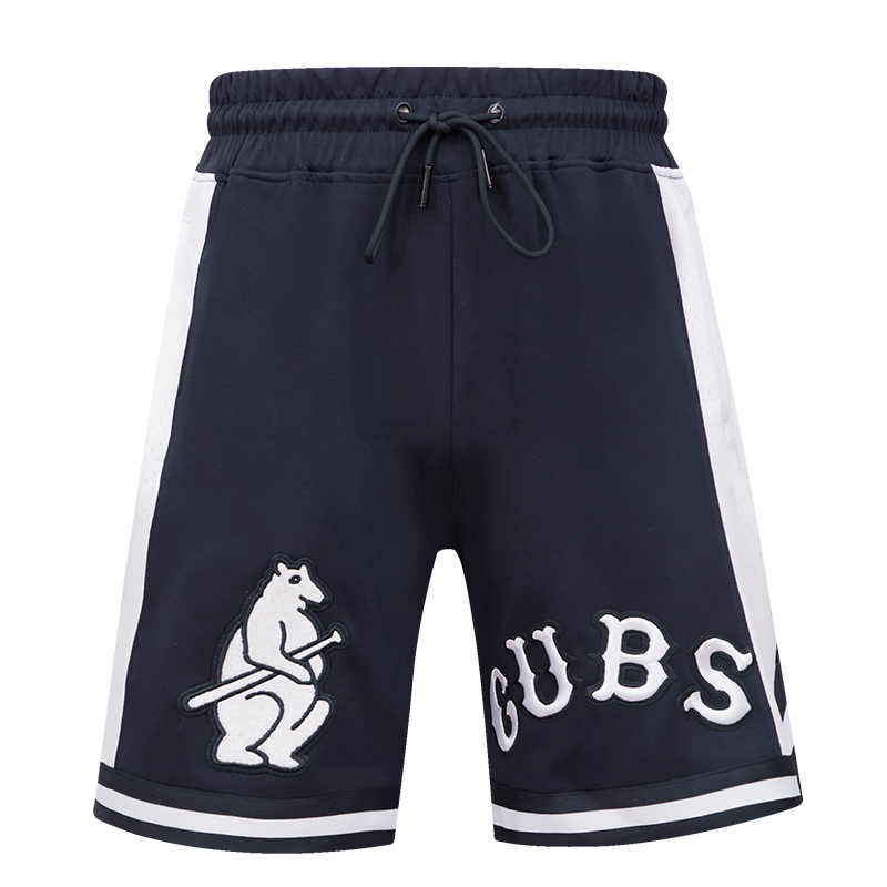 CHICAGO CUBS PRO STANDARD MEN'S RETRO 1914 LOGO SHORTS