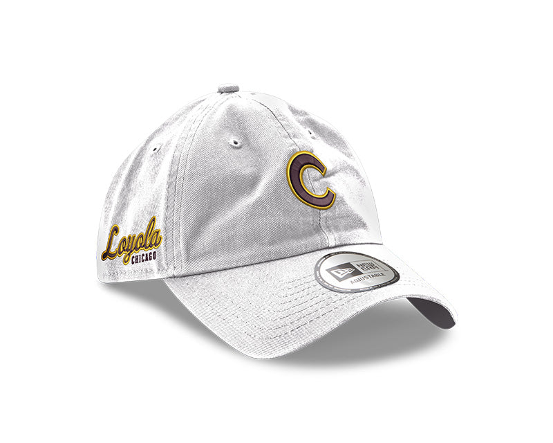 CHICAGO CUBS AND LOYOLA UNIVERSITY NEW ERA ADJUSTABLE CAP
