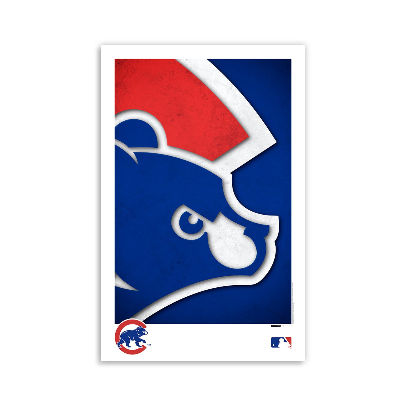 MINIMALIST LOGO - CHICAGO CUBS PRINT - Ivy Shop