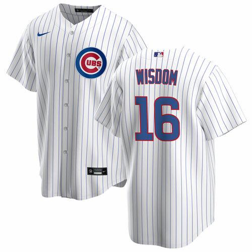 REPLICA CHICAGO CUBS PATRICK WISDOM JERSEY - HOME - Ivy Shop