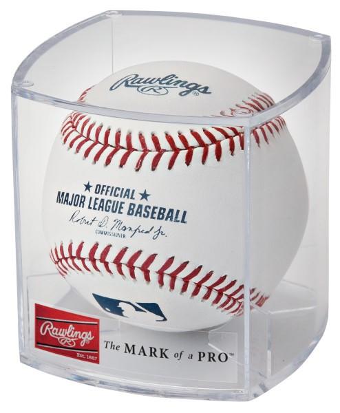 RAWLINGS OFFICIAL MLB BASEBALL WITH DISPLAY CUBE - Ivy Shop