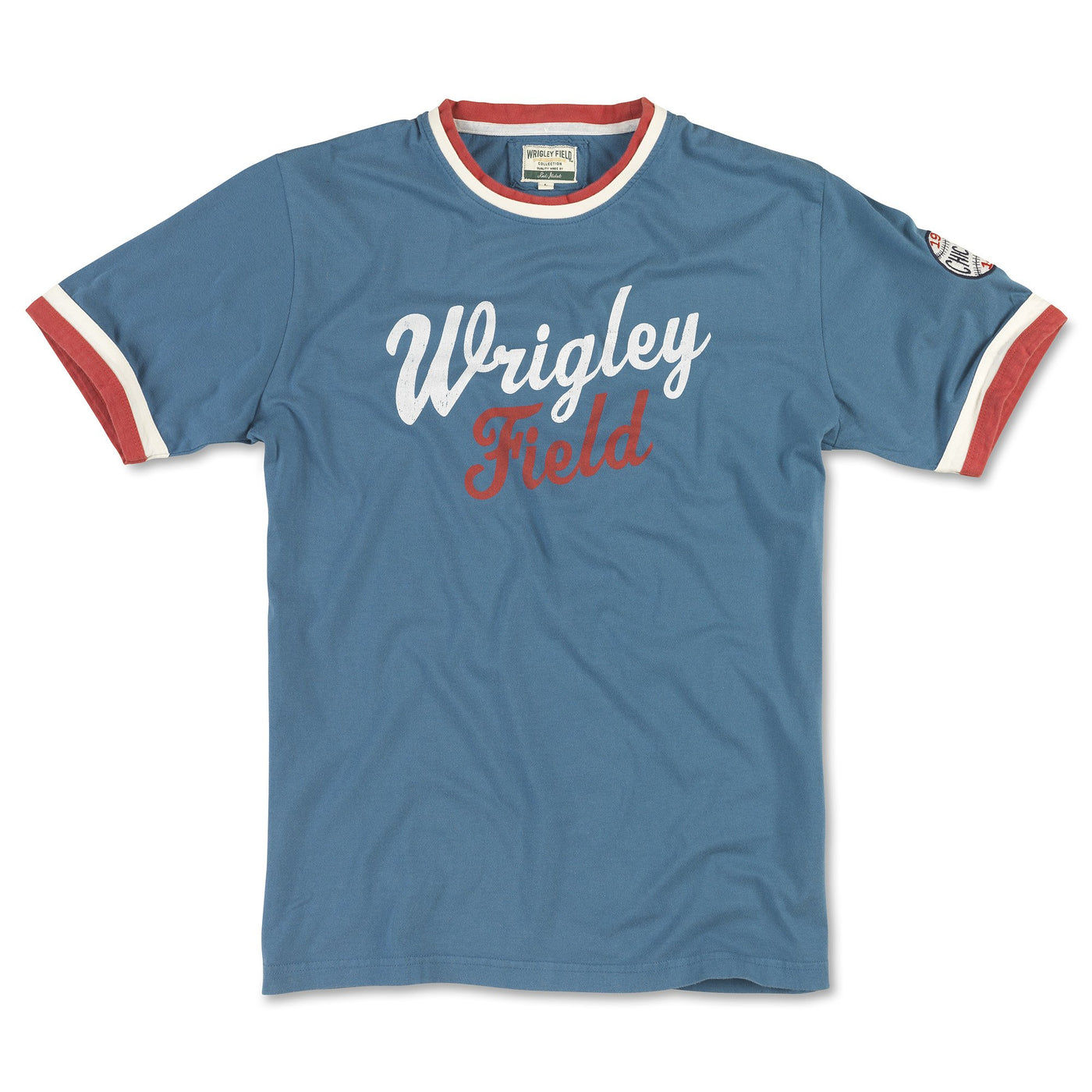 REMOTE CONTROL RETRO SCRIPT WRIGLEY FIELD TEE - Ivy Shop