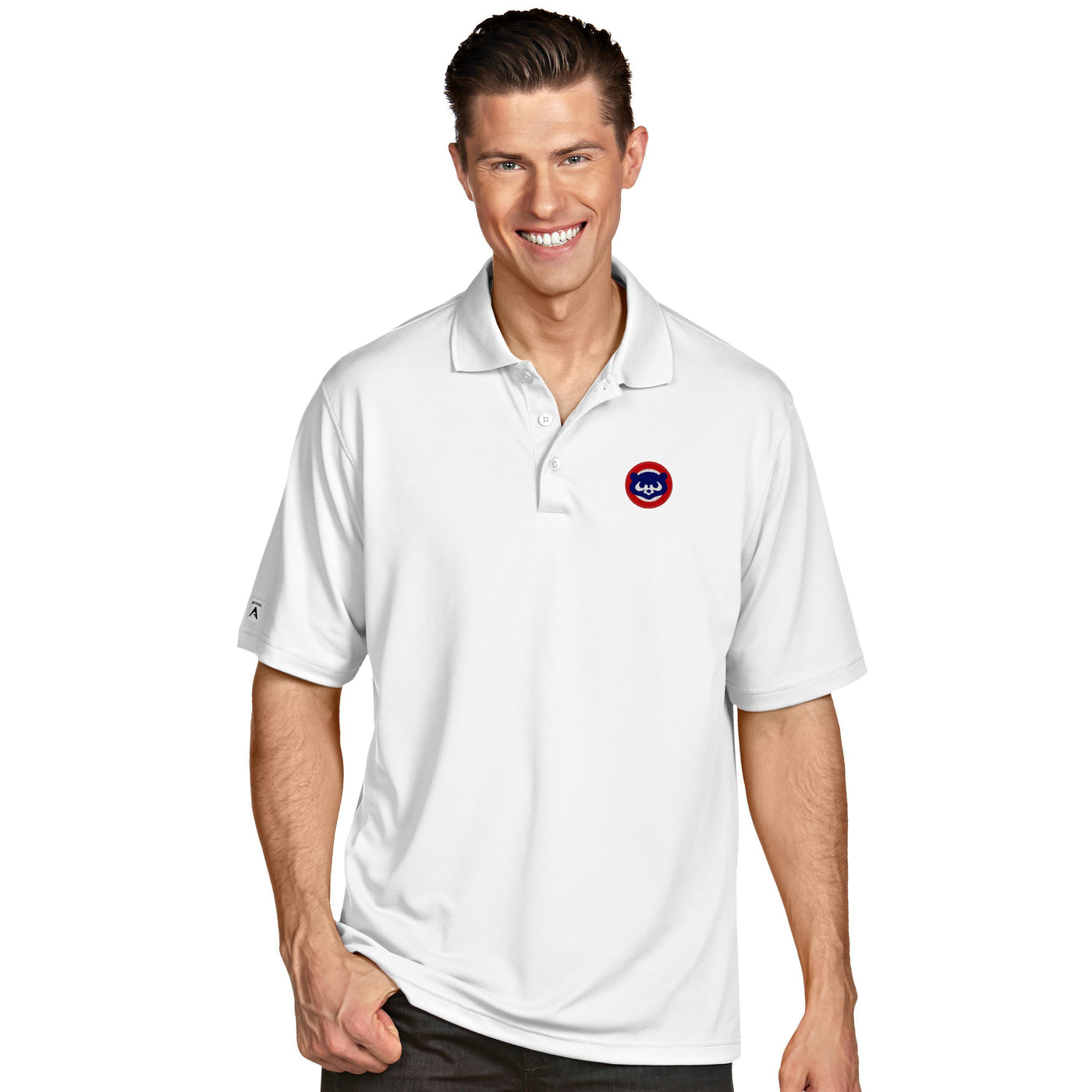 XTRA-LITE WHITE 1984 CHICAGO CUBS POLO - Ivy Shop
