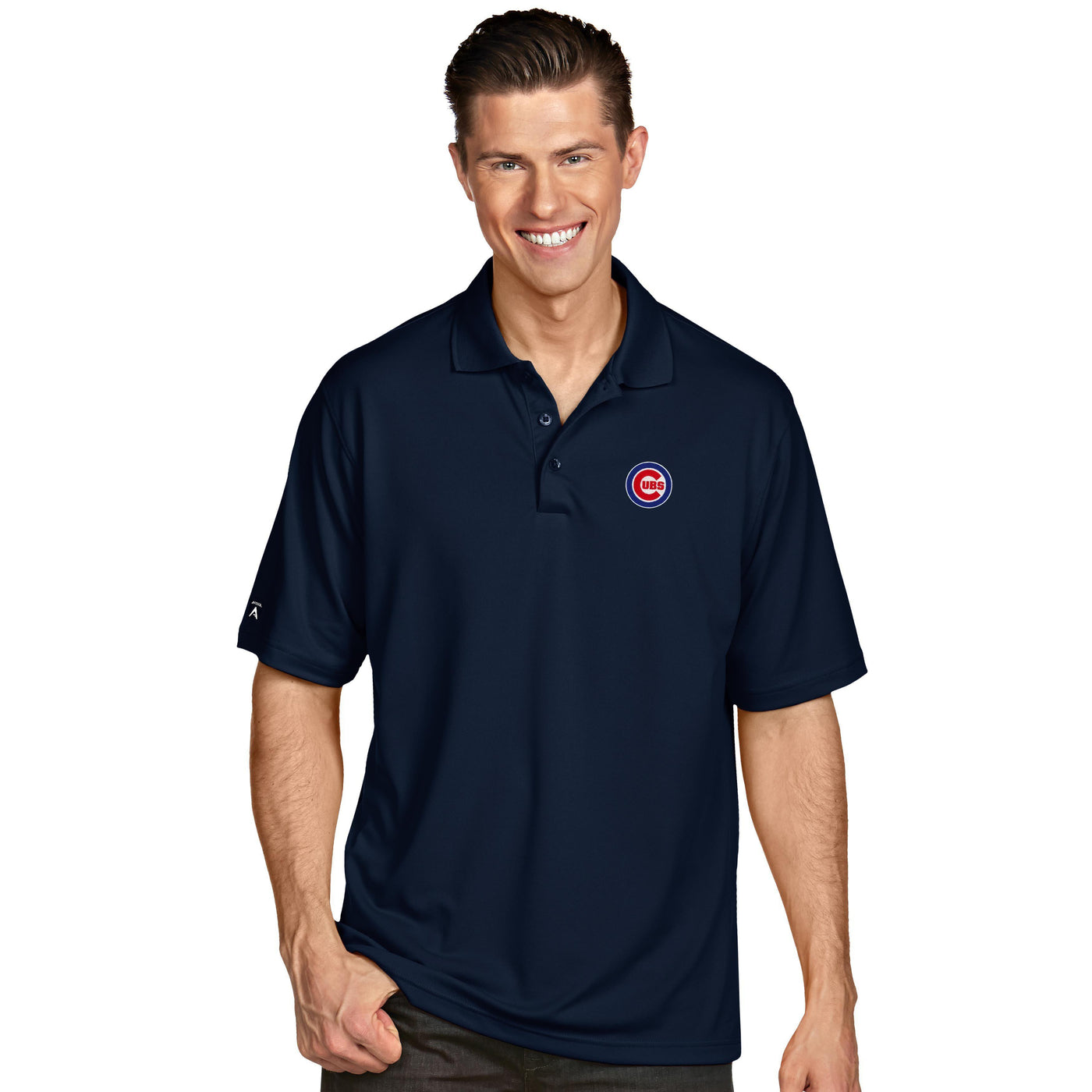 XTRA-LITE BULLSEYE CHICAGO CUBS POLO - Ivy Shop
