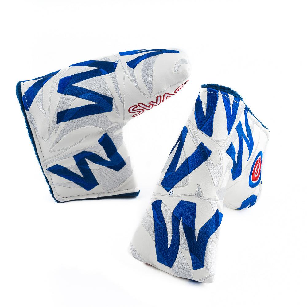CHICAGO CUBS SWAG STACKED W FLAG BLADE COVER