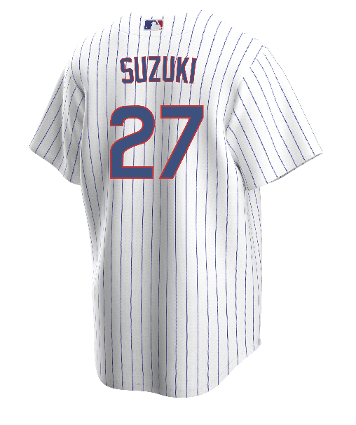 REPLICA CHICAGO CUBS SEIYA SUZUKI JERSEY - HOME - Ivy Shop