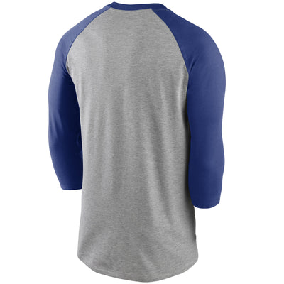 PINSTRIPE FADE CHICAGO CUBS BASEBALL TEE - Ivy Shop