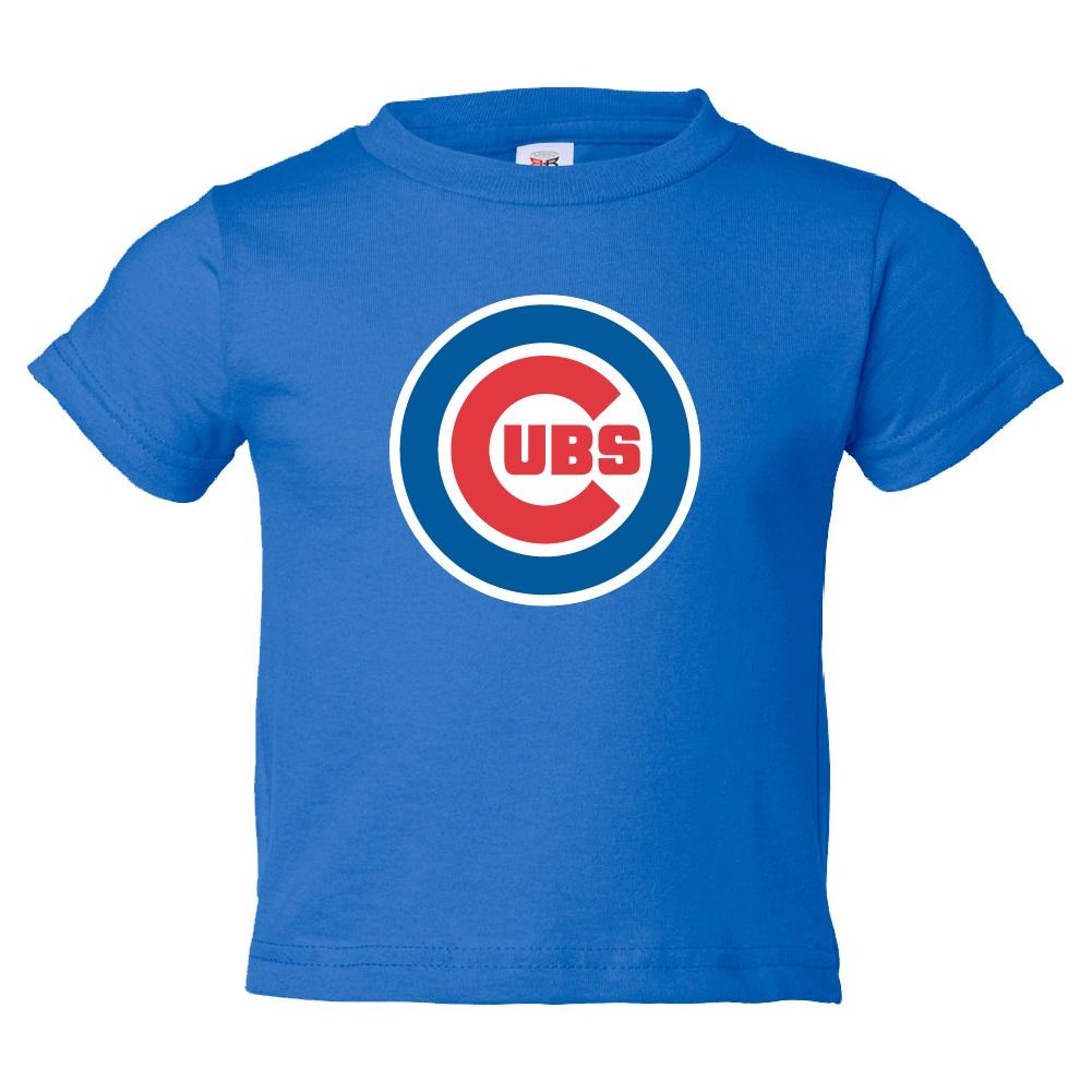CHICAGO CUBS BIMM RIDDER INFANT BULLSEYE ROYAL BLUE TEE Short Sleeve Tees BIMM RIDDER