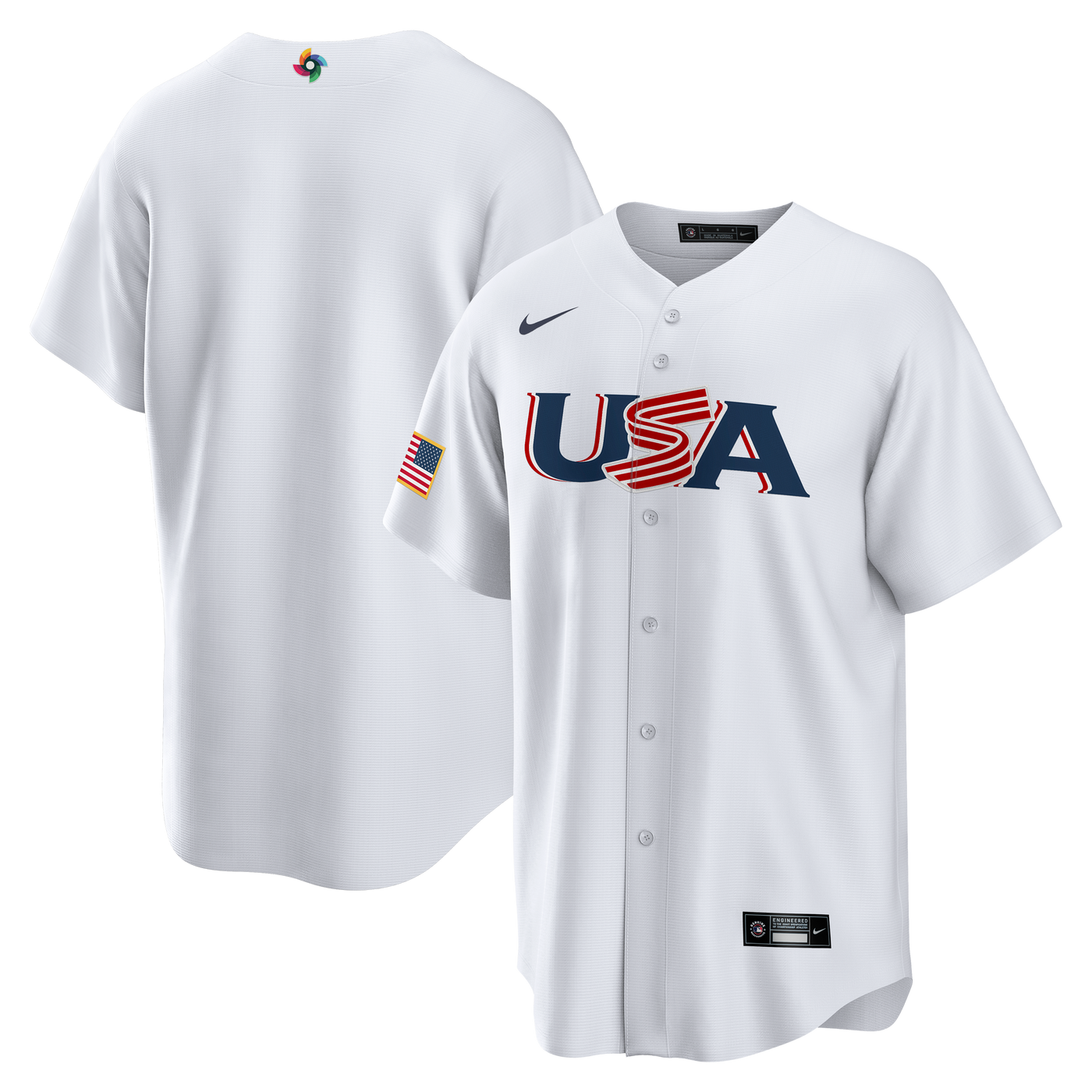 WORLD BASEBALL CLASSIC NIKE MEN'S USA REPLICA JERSEY