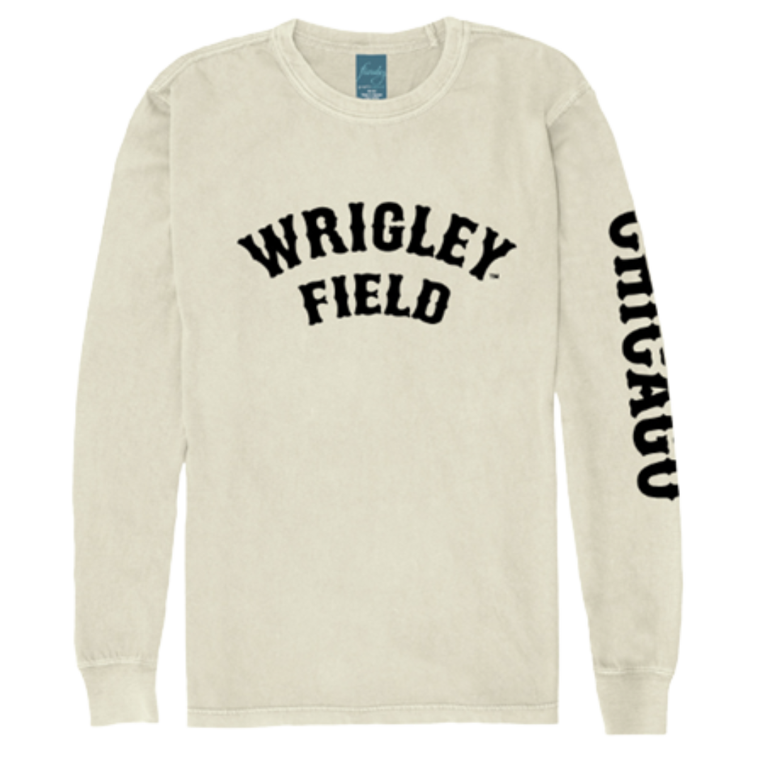 Wrigley Field Men's Vintage Long Sleeve Tee Long Sleeve Tees FUNDY