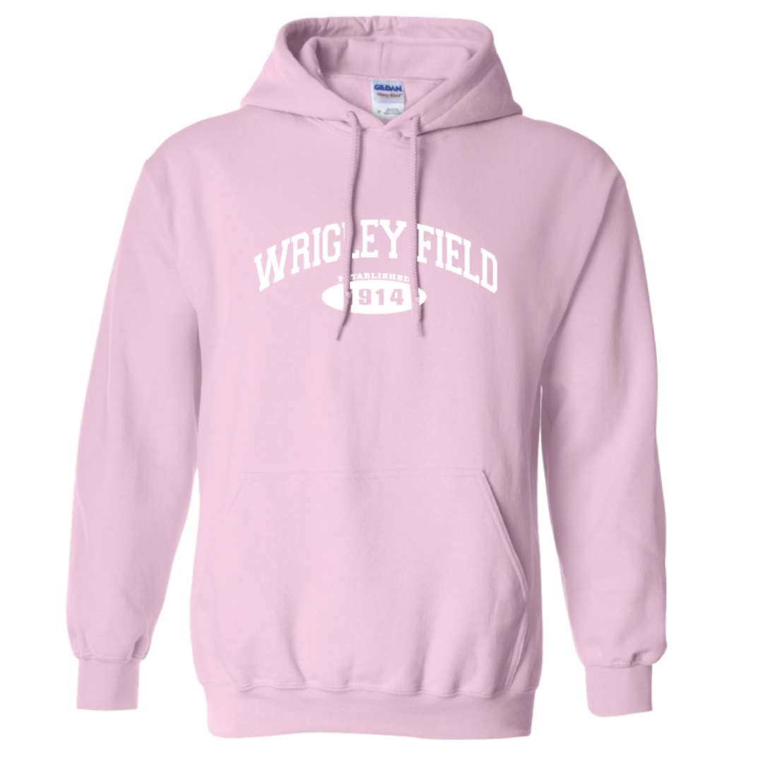 WRIGLEY FIELD PINK HOODIE