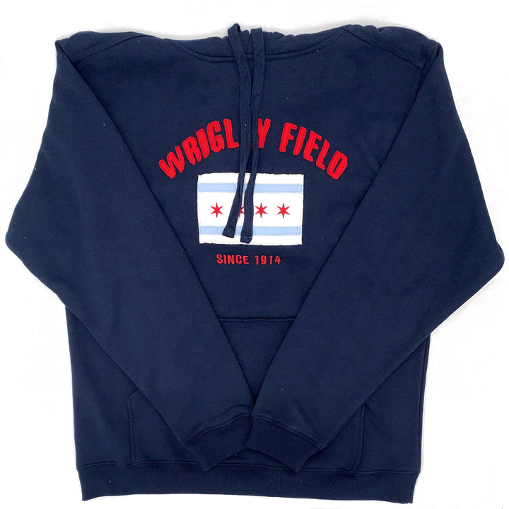 Wrigley Field Chicago Flag Hoodie Sweatshirts & Hoodies FUNDY