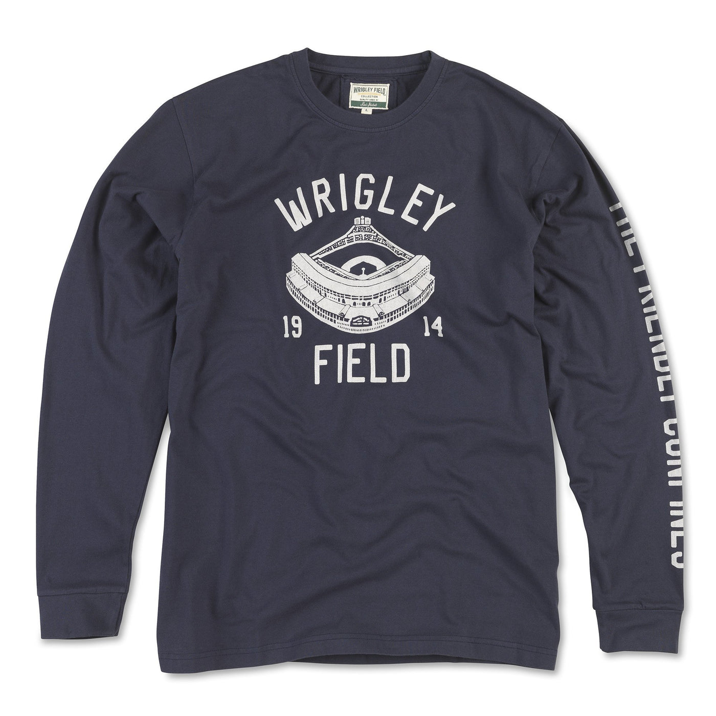 MAVERICK RETRO WRIGLEY FIELD LONG SLEEVE TEE - Ivy Shop