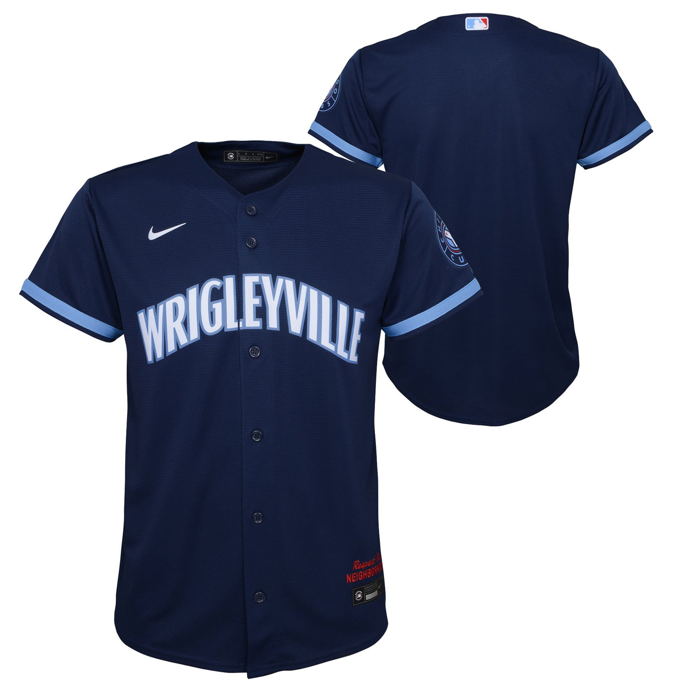 Custom Name Number MLB Chicago Cubs Wrigleyville Baseball Jersey Shirt